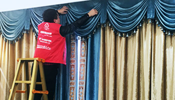 窗簾清洗很苦惱？